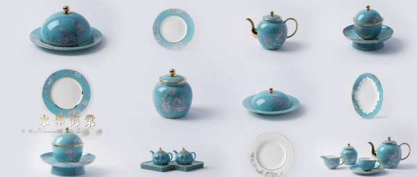 展示陶瓷文化产业工艺品